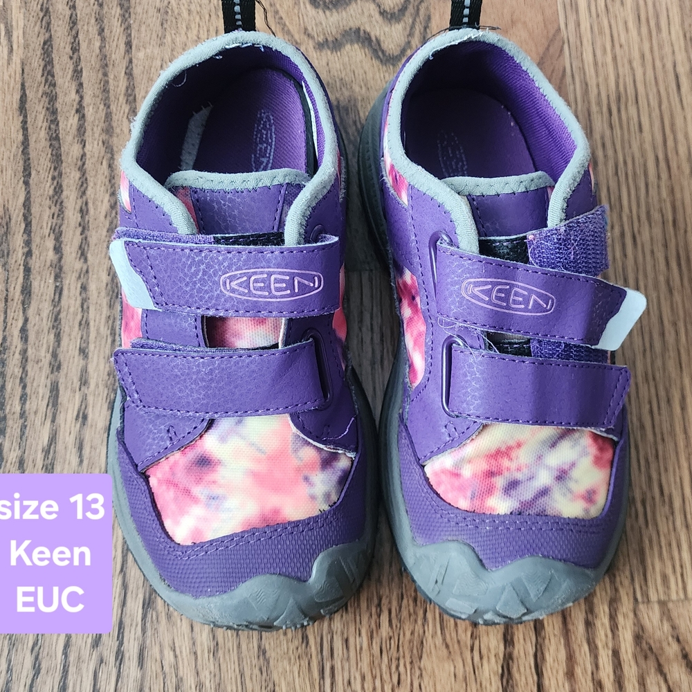 Keen Kids Purple and Pink Sneakers